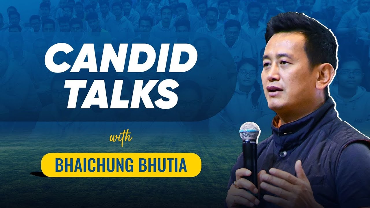 🎤 Candid Talks with Bhaichung Bhutia | Success Power Session | Tallentex 2023 | ALLEN Kota