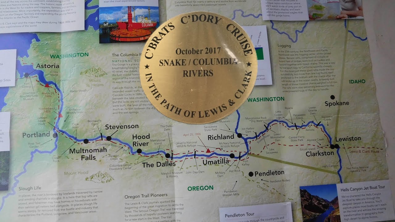The Great Lewis & Clark Snake/Columbia River C-Dory Cruise 2017