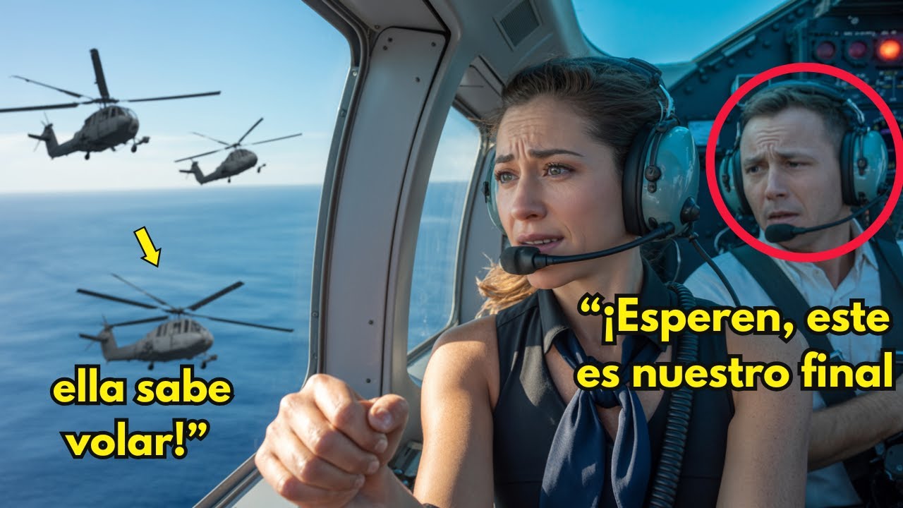 Falla doble de motor sobre el océano — hasta que Black Hawks oyeron: 