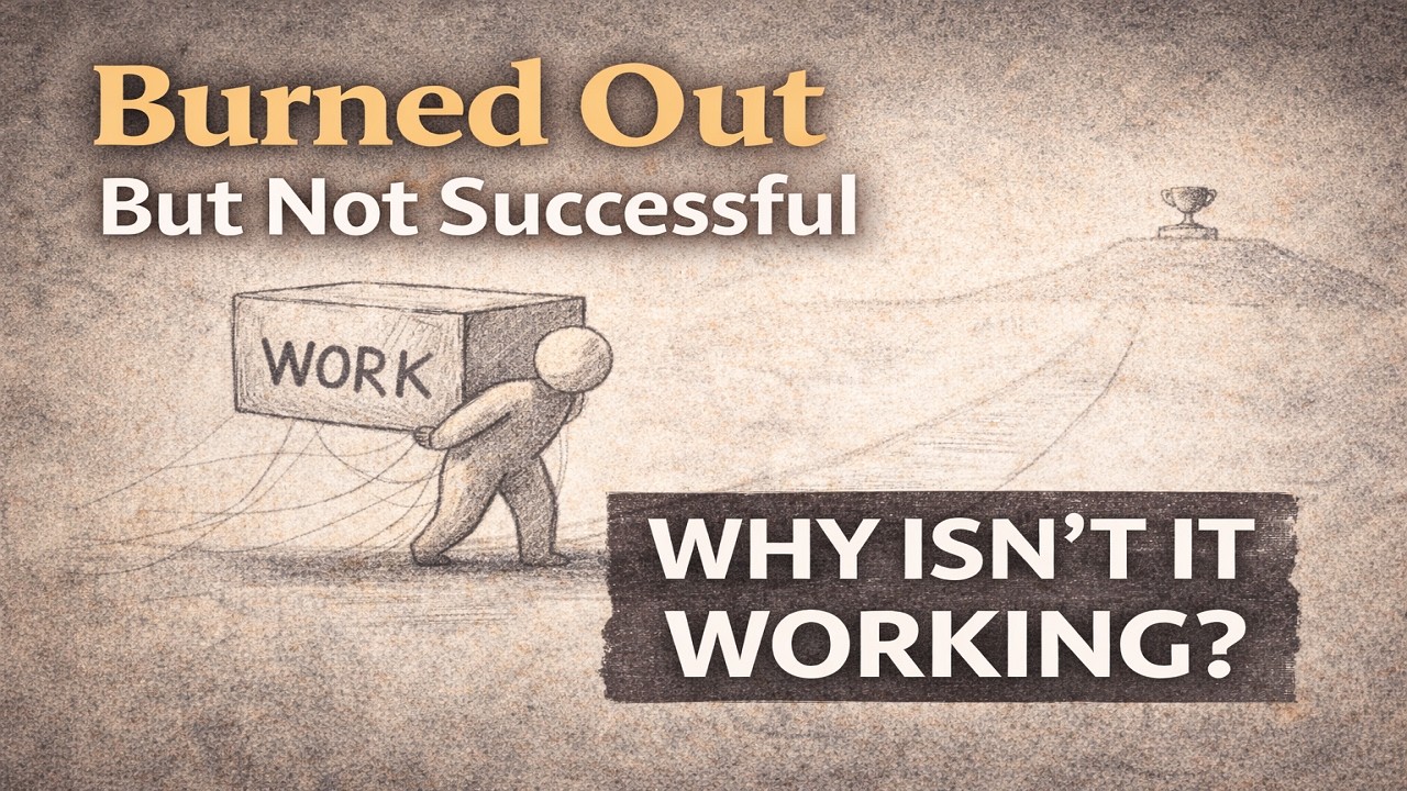 Why You’re Burned Out but Not Successful | The Hidden Psychology of Modern Hustle