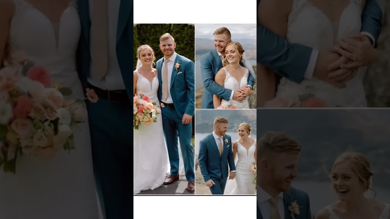 Glen Phillips apane wife ke sath #cricket #sports