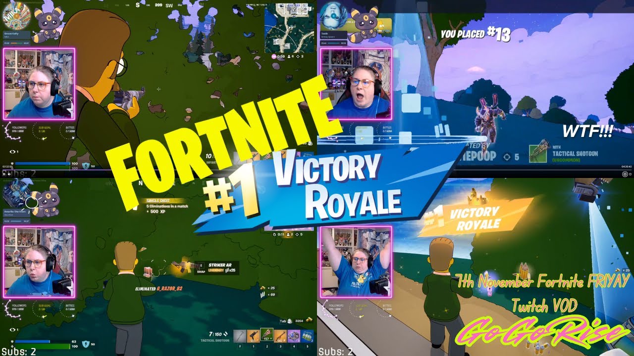Dropped In… And It Was Madness from Start to Finish! | Fortnite Zero Builds VOD