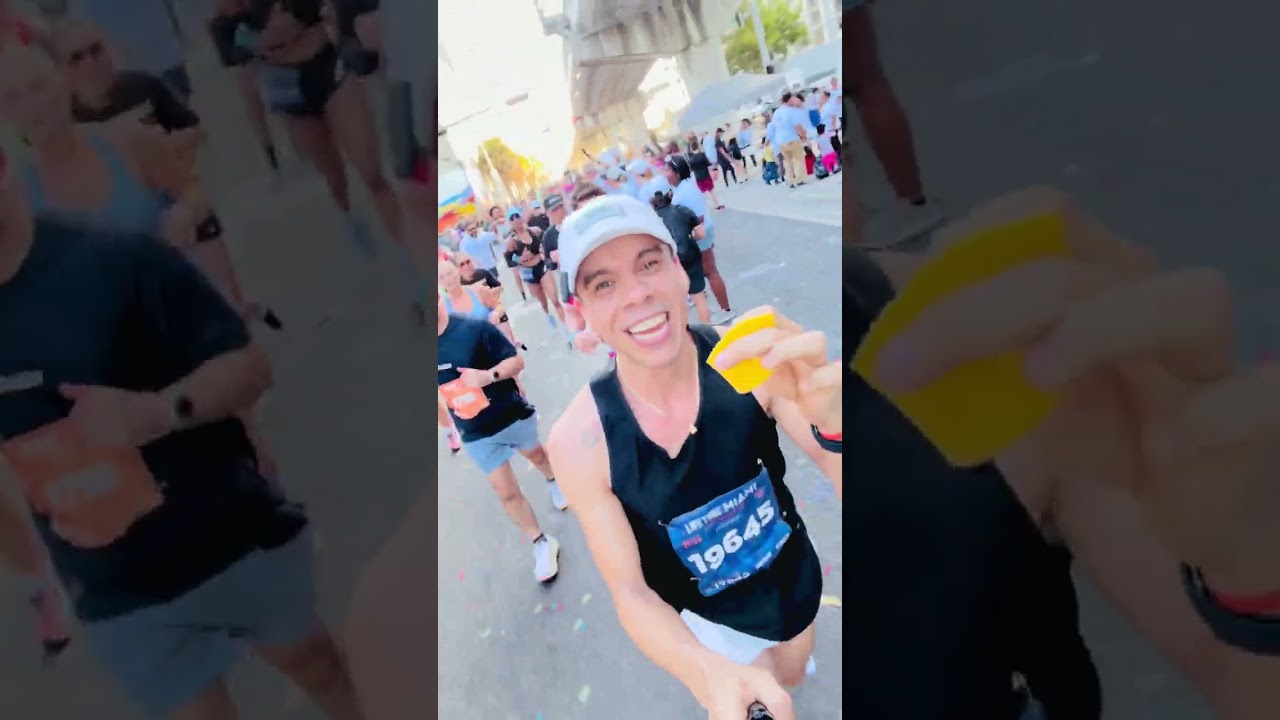 Miami marathon 2026 - 13.1 miles 🏃🏻‍♂️🏃🏻‍♂️❤️