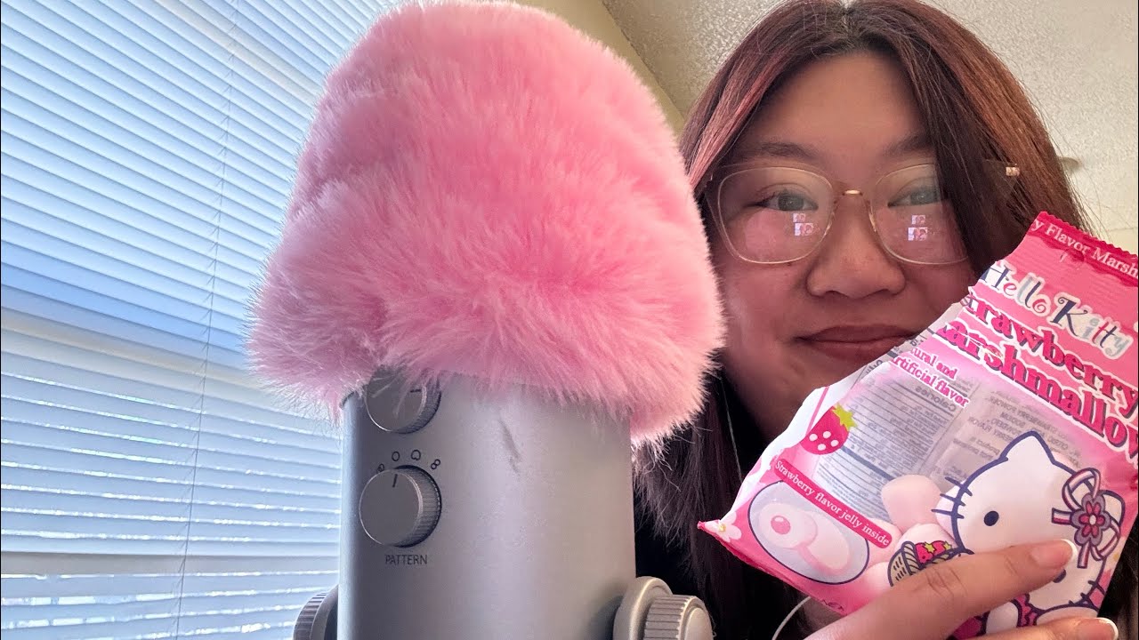 Eat snacks w/ me ASMR 💗