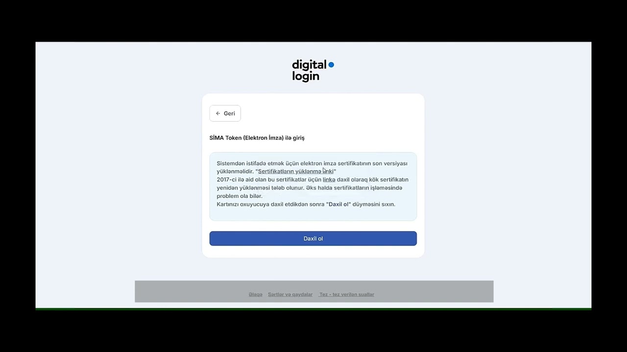 Rəsmi statistik hesabatların təqdim edilməsinə dair video təlimat