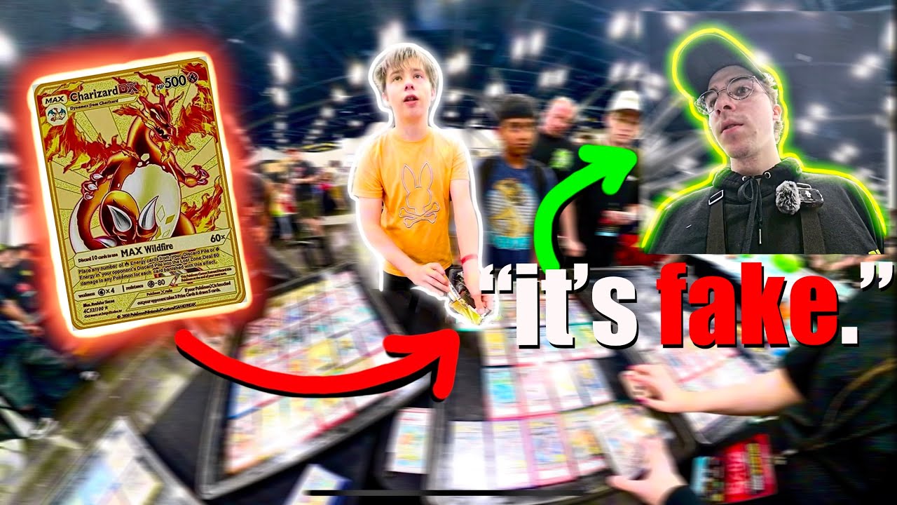 HE GOT SCAMMED AT COLLECT-A-CON HOUSTON?! | The Best Pokemon Card Show In The World | Vendor POV