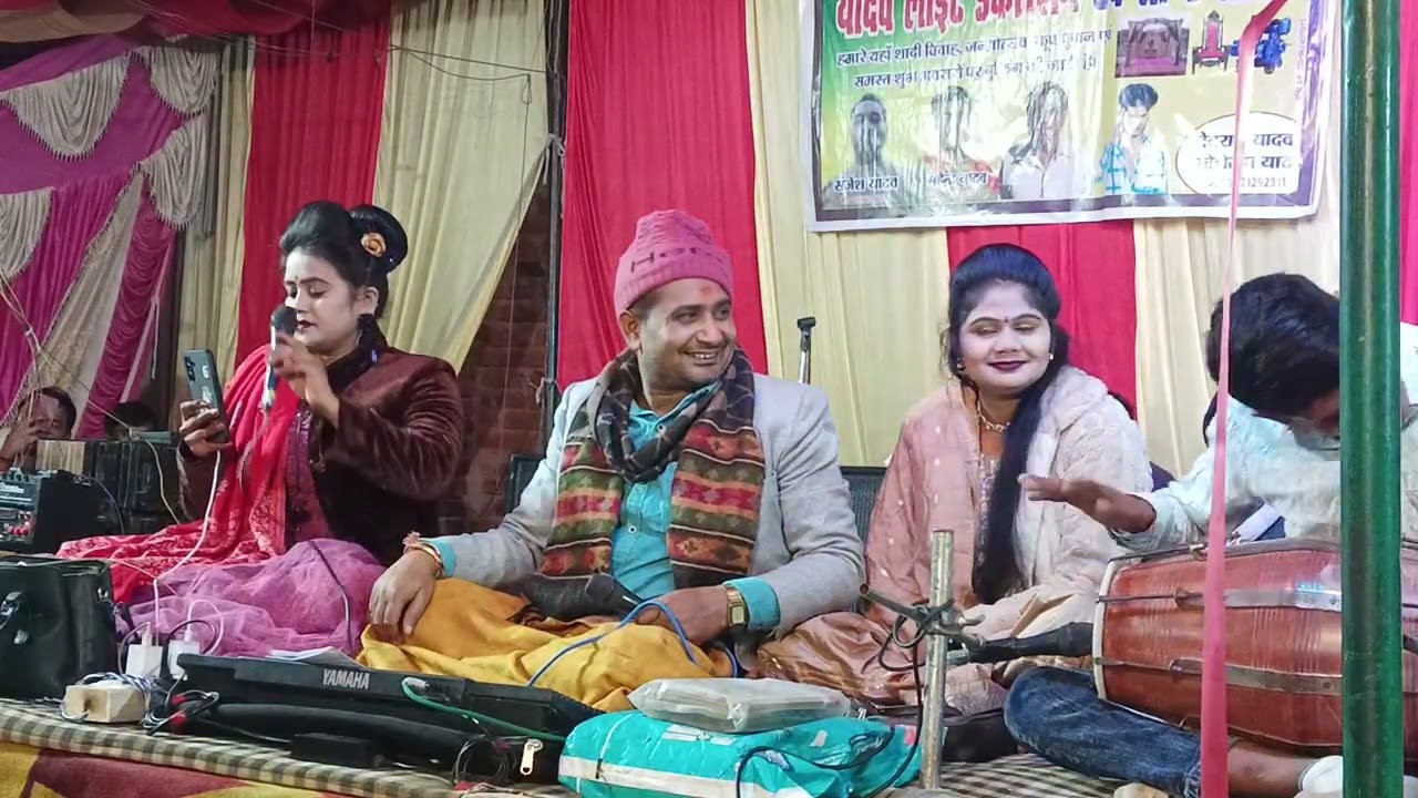 वंदना 💐जबाबी लोगगीत 💐गायक ब्रजेन्द्र सिंह गुर्जर और रानी कुशवाहा💐मेला महाउत्सव नहदौरा 