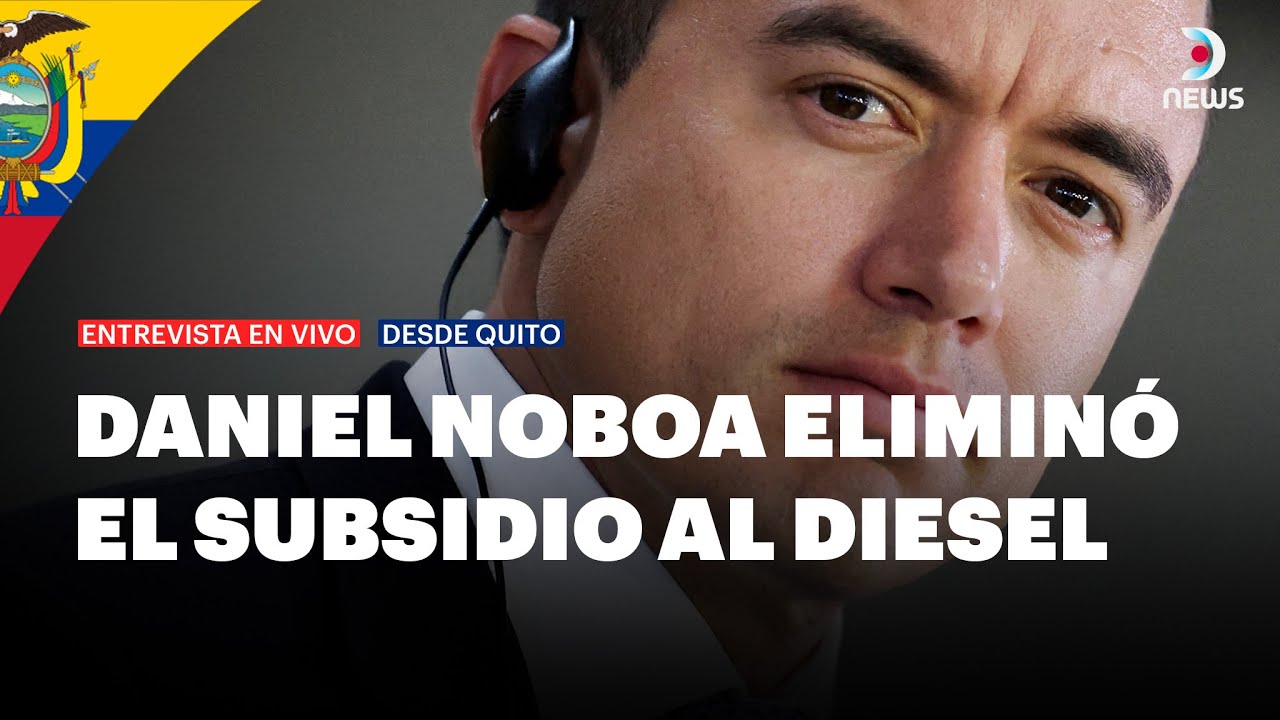 🔴 Alto impacto en diversos sectores tras la eliminación del subsidio al diésel en Ecuador | DNews