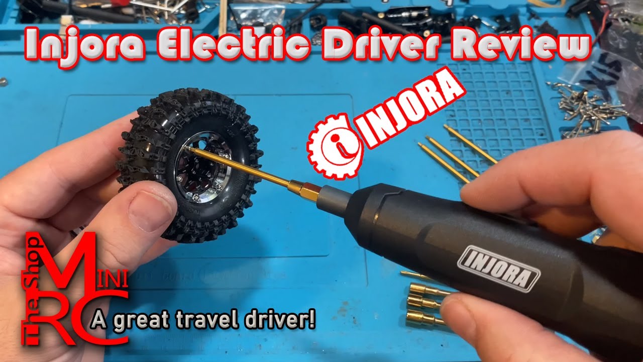 INJORA Mini Cordless Electric Screwdriver! Good for on-the-go?