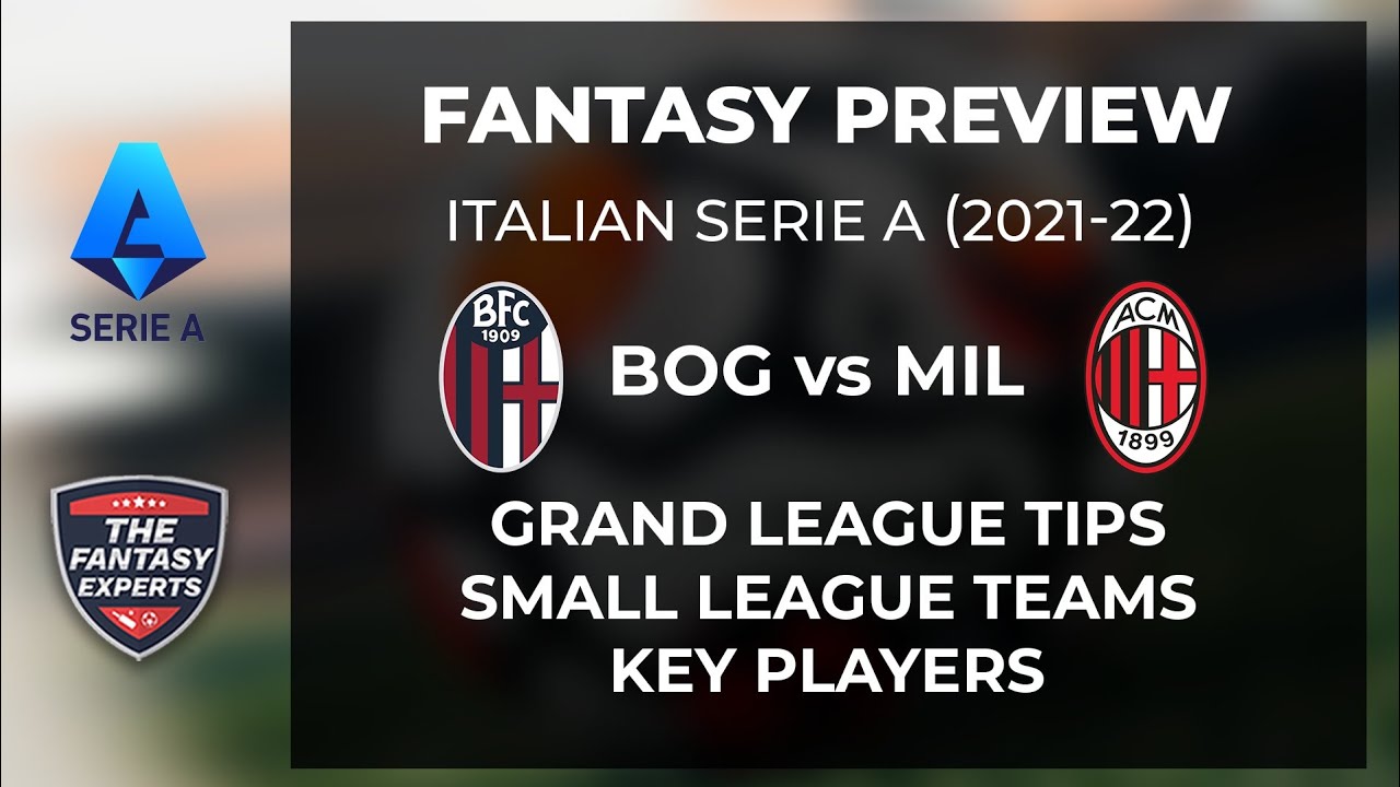 BOG vs MIL Dream11 Team | Bologna and AC Milan Dream11 Team | Serie A