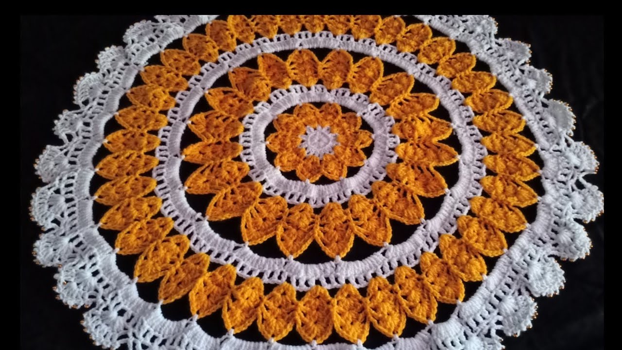 बहुत सुदंर है ये beautiful crochet  thalpos #8by||allhometips