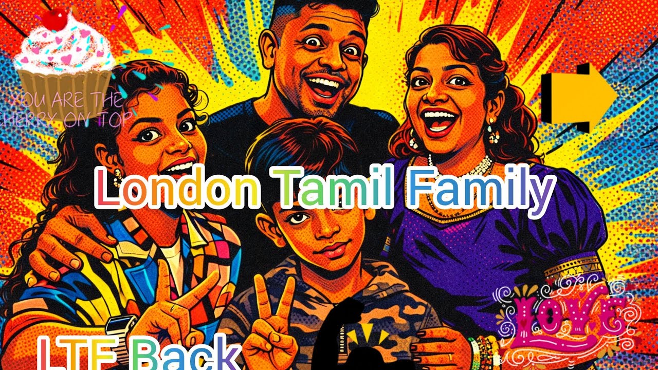 London Tamil Family Celebration mode #londontamil #uktamilvlog #uktamils #londontamilvlog 