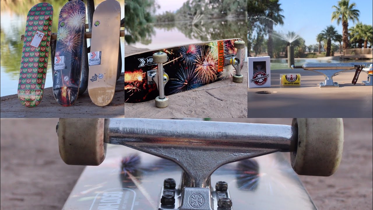 Independent Trucks 144 Review! Mini Logo Skateboards Review! Skateboarding Products Built Strong