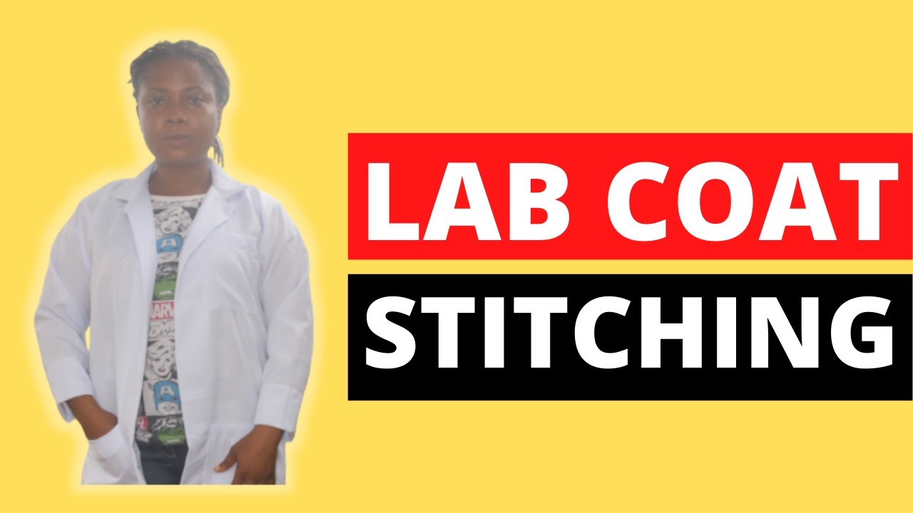 HOW TO MAKE A LAB COAT | Stitching | Doctor's lab coat | Doctor's apron | Medical apron | CuteLuks