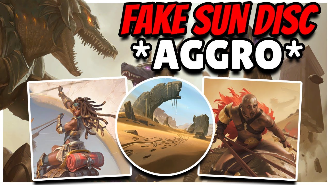 Destroying my OWN SUN DISC to DESTROY MY OPPONENT
