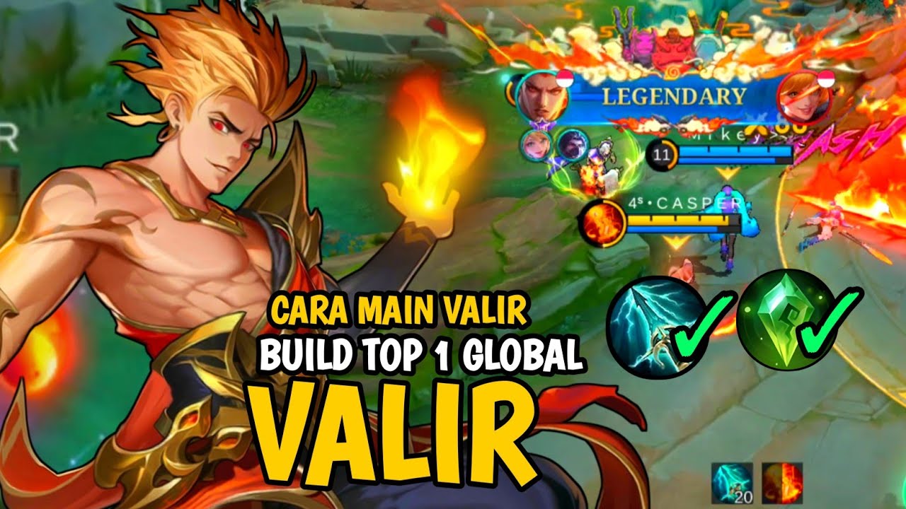 VALIR KU TIDAK TERSENTUH 🔥BUILD VALIR TERSAKIT 2025 - BUILD VALIR PALING SAKIT 
