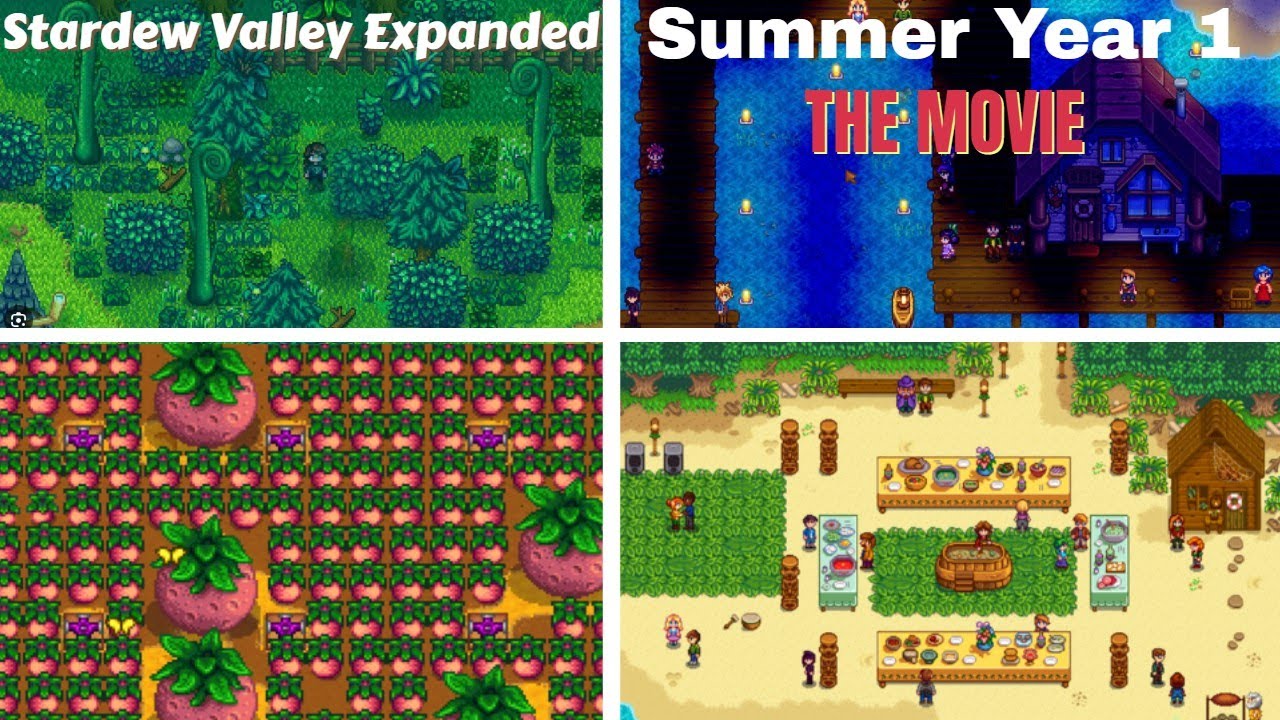 Summer Year 1...THE MOVIE | Stardew Valley Expanded PERFECTION