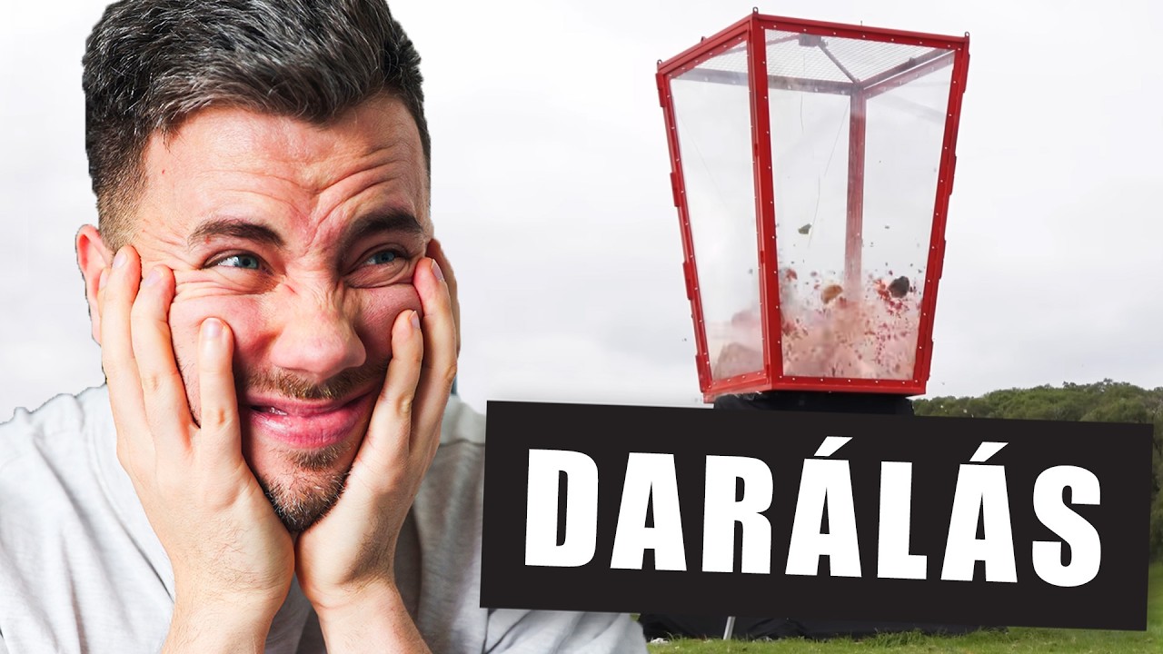 Megépítették a LEGNAGYOBB TURMIXGÉPET az egész világon!