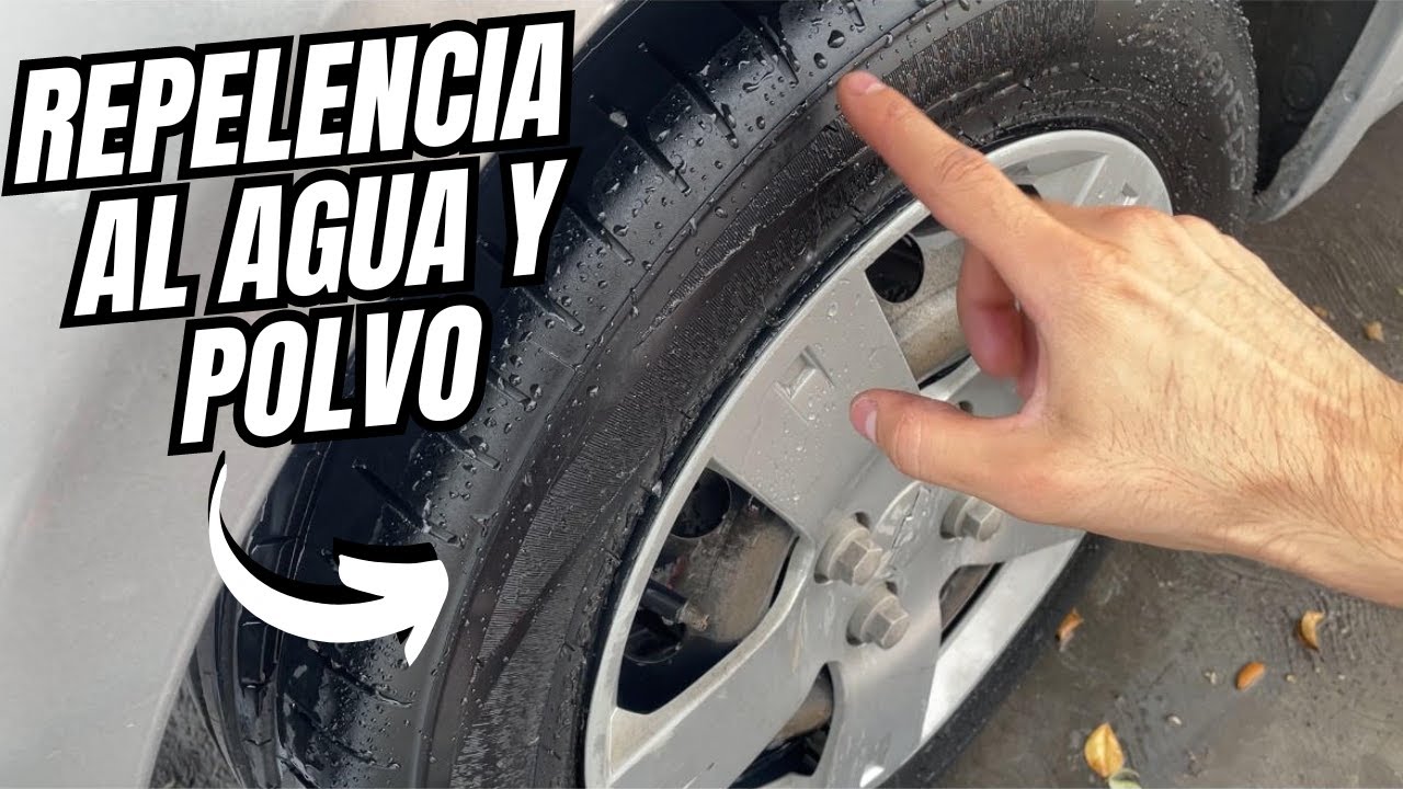 EL MEJOR ABRILLANTADOR DE LLANTAS CON REPELENCIA AL AGUA Y POLVO / NUEVO PRODUCTO