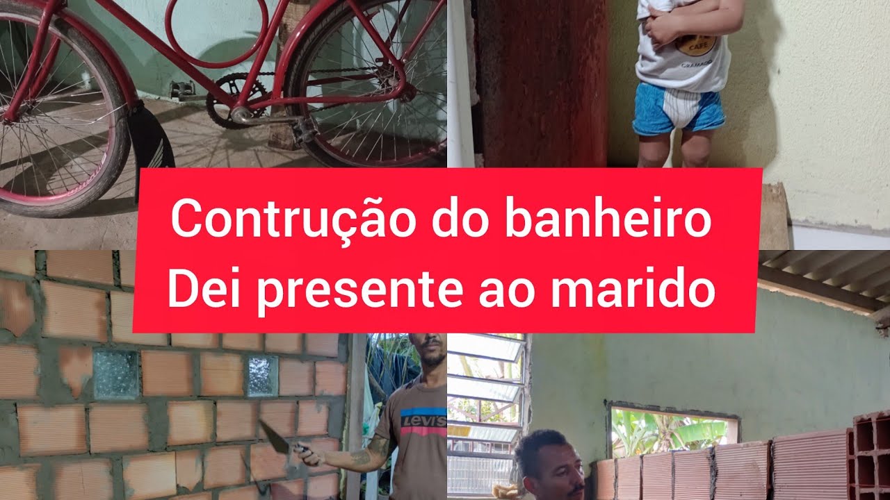 DEI PRESENTE PRO MARIDO/PASTOR FEZ O BANHEIRO