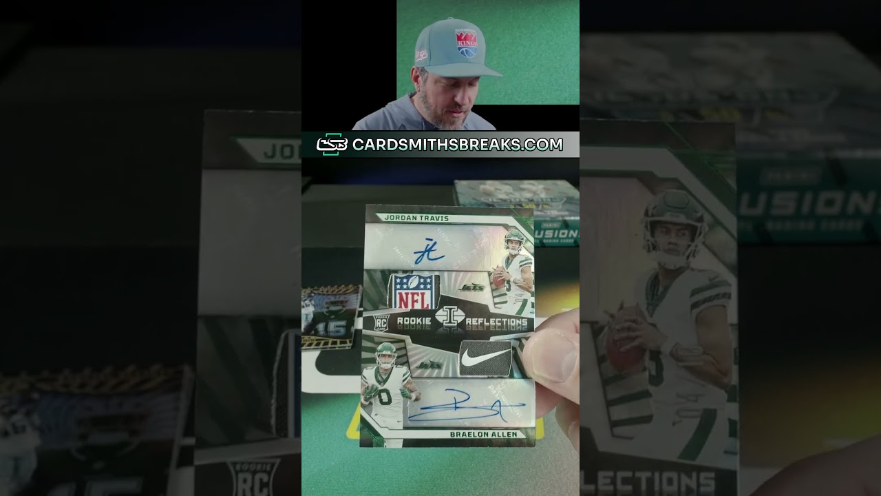 24 Panini Illusions Travis Allen Dual Auto 