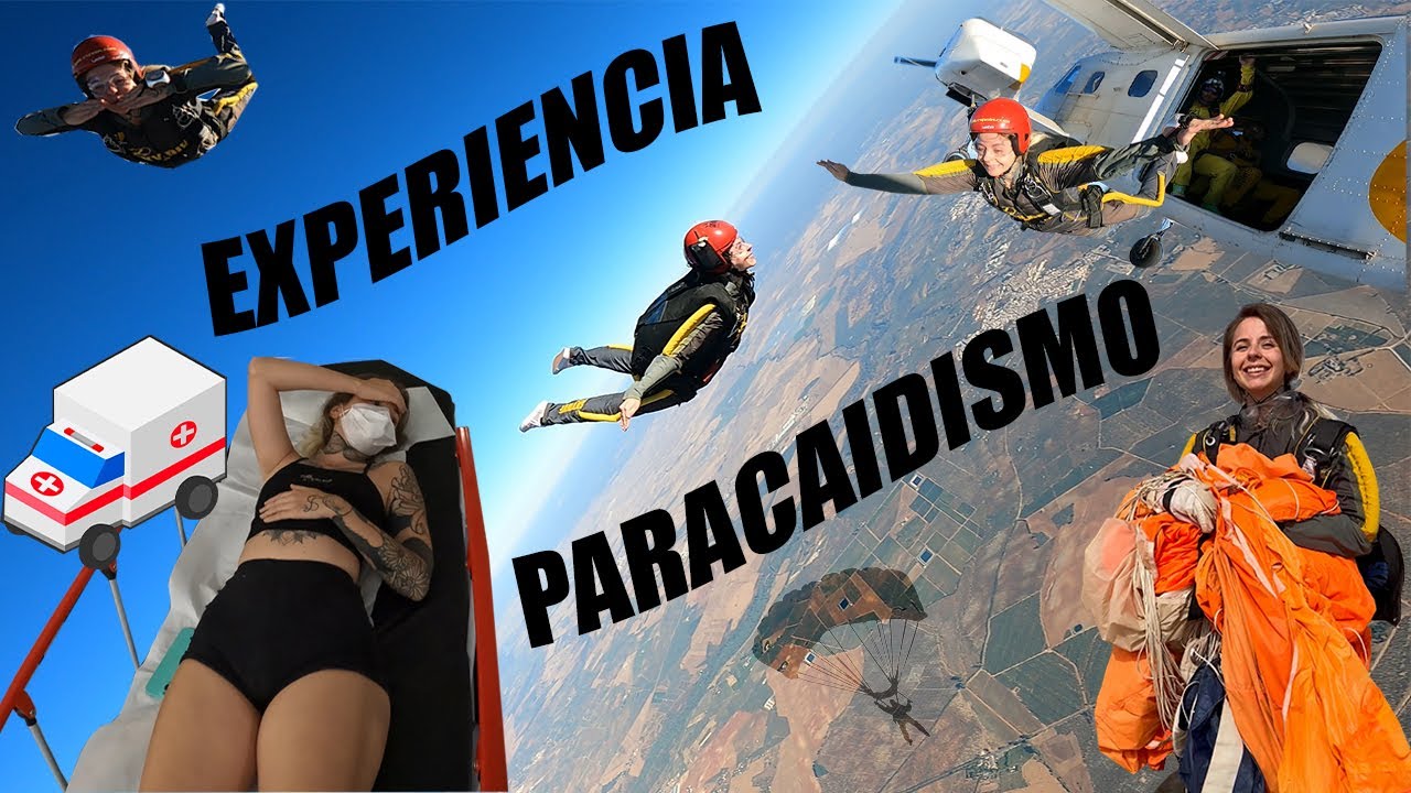 mi EXPERIENCIA en el PARACAIDISMO!!! 🪂 (SKYDIVE, SORPRESAS, hospital, adrenalina y mucho MÁS)