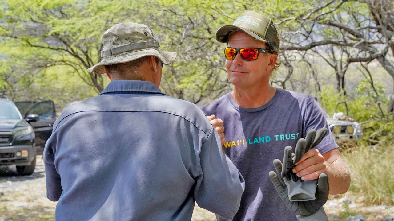 Hawai‘i Land Trust - Maui Workforce Relief Workday at Nu‘u