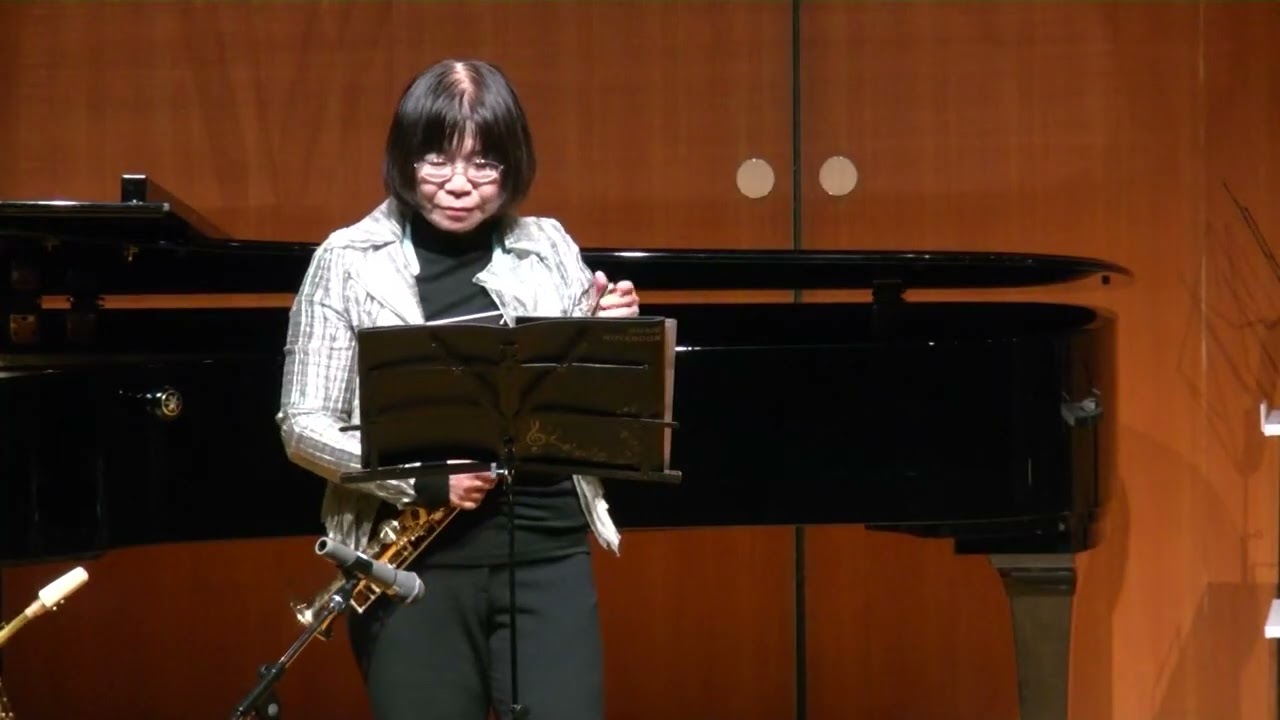 2026.1.18　ゆかいな仲間たちの音楽会　辻：サックス　佐々木：ピアノ