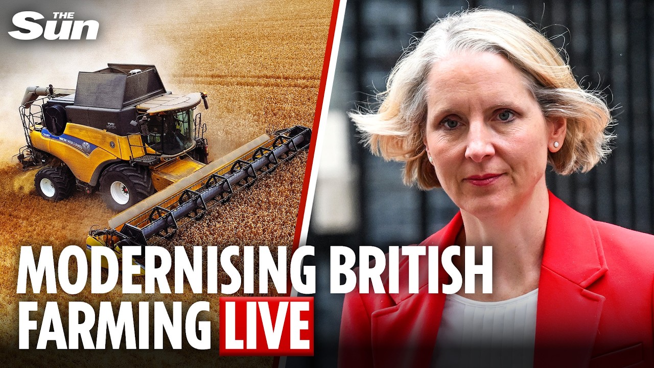 LIVE: Environment Secretary sets out roadmap for resilient food supply chains