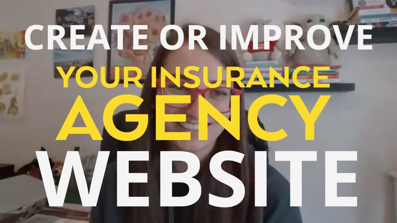 ✔️ Create or improve your insurance agency's website