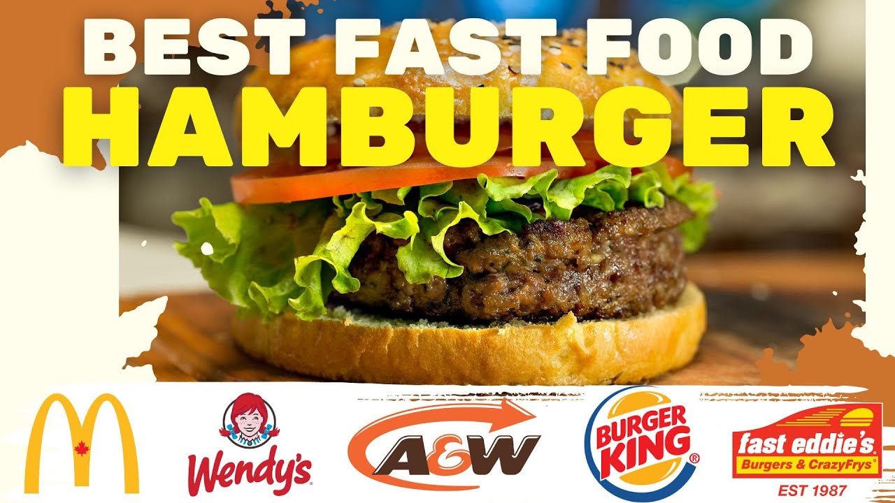 Fast Food Review Hamburgers Taste Test - Canadian Edition