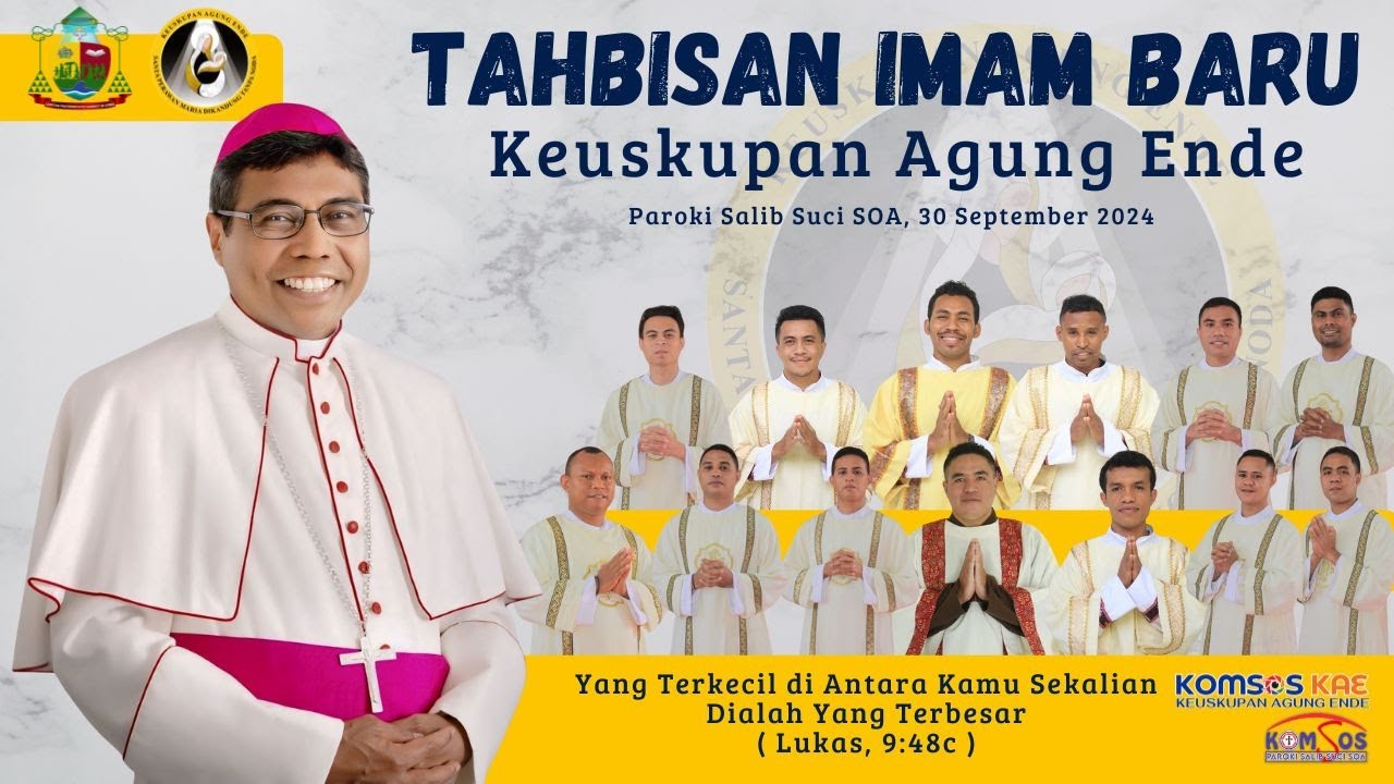 HIGHLIGHT TAHBISAN IMAM BARU KEUSKUPAN AGUNG ENDE // PAROKI SALIB SUCI SOA // 30 SEPTEMBER 2024