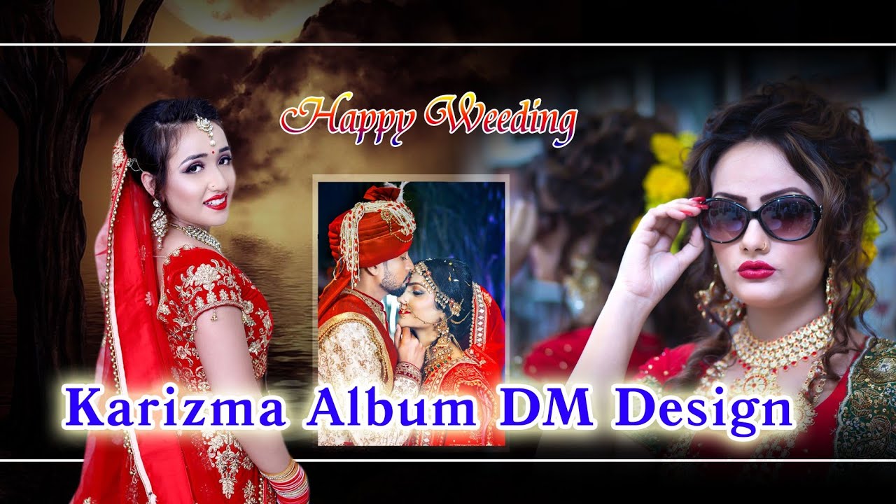 Karizma Album Dm Design In Photoshop Hindi -Om Graphic