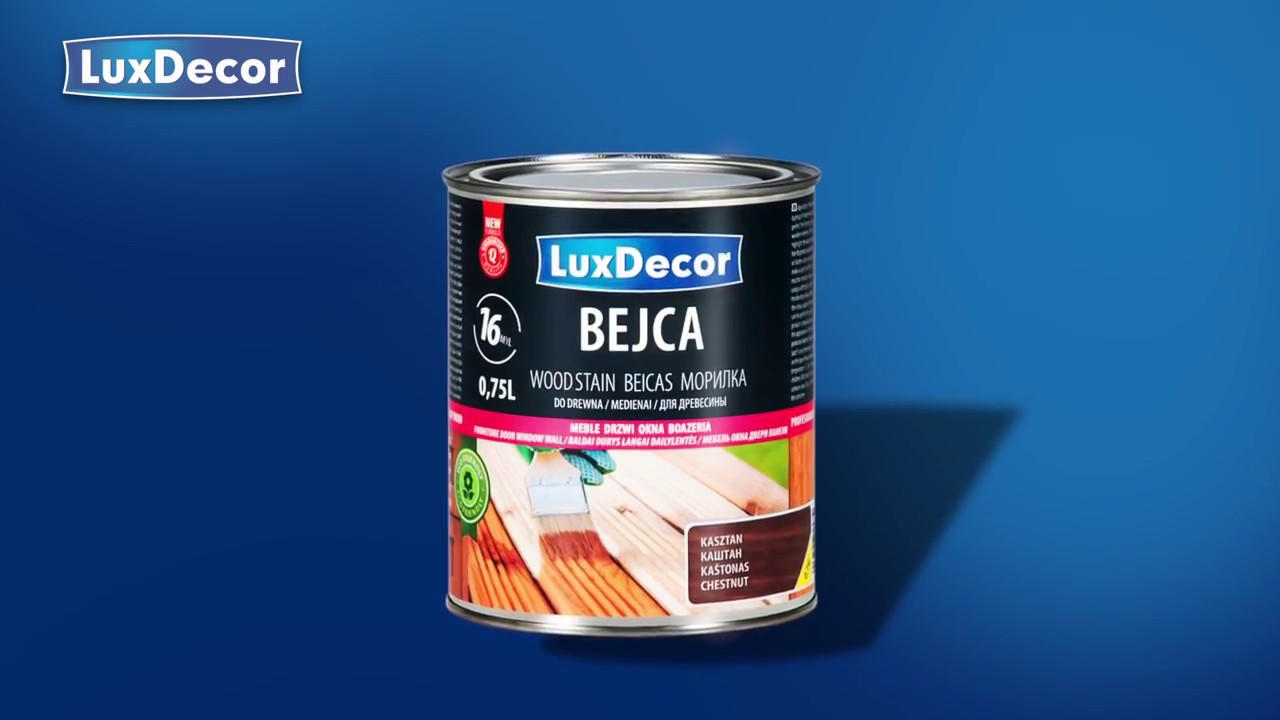 Bejca do drewna LuxDecor - jak bejcować drewno?