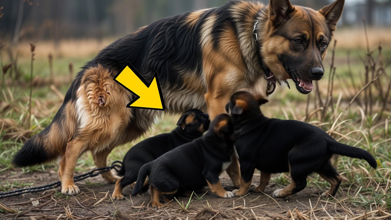 Maman brebis enchaînée se bat pour sauver ses petits… Jusqu’à ce que l’impensable arrive !