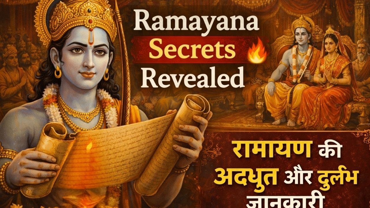 Ramayana Secrets Revealed 🔥 | रामायण की अद्भुत और दुर्लभ जानकारी #AnyTimeRead #ramayan