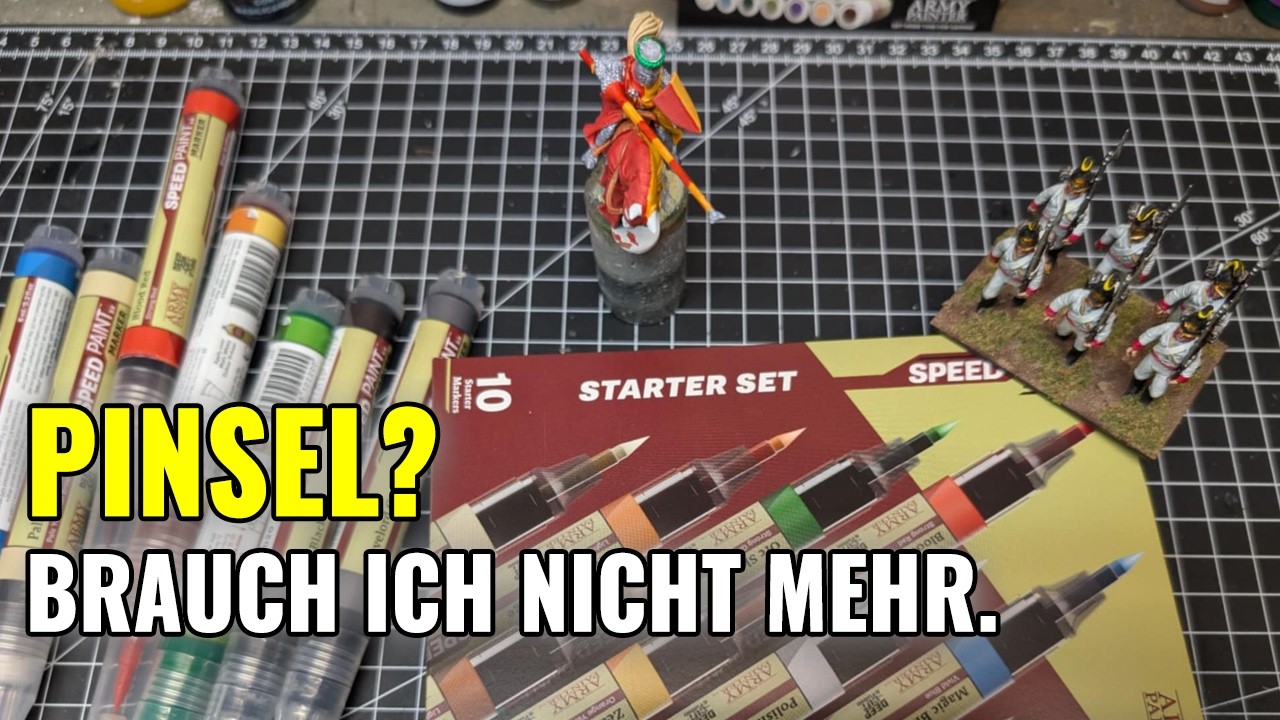 Army Painter Speedpaint Marker im Härtetest – 1 Stunde ehrlicher Test!