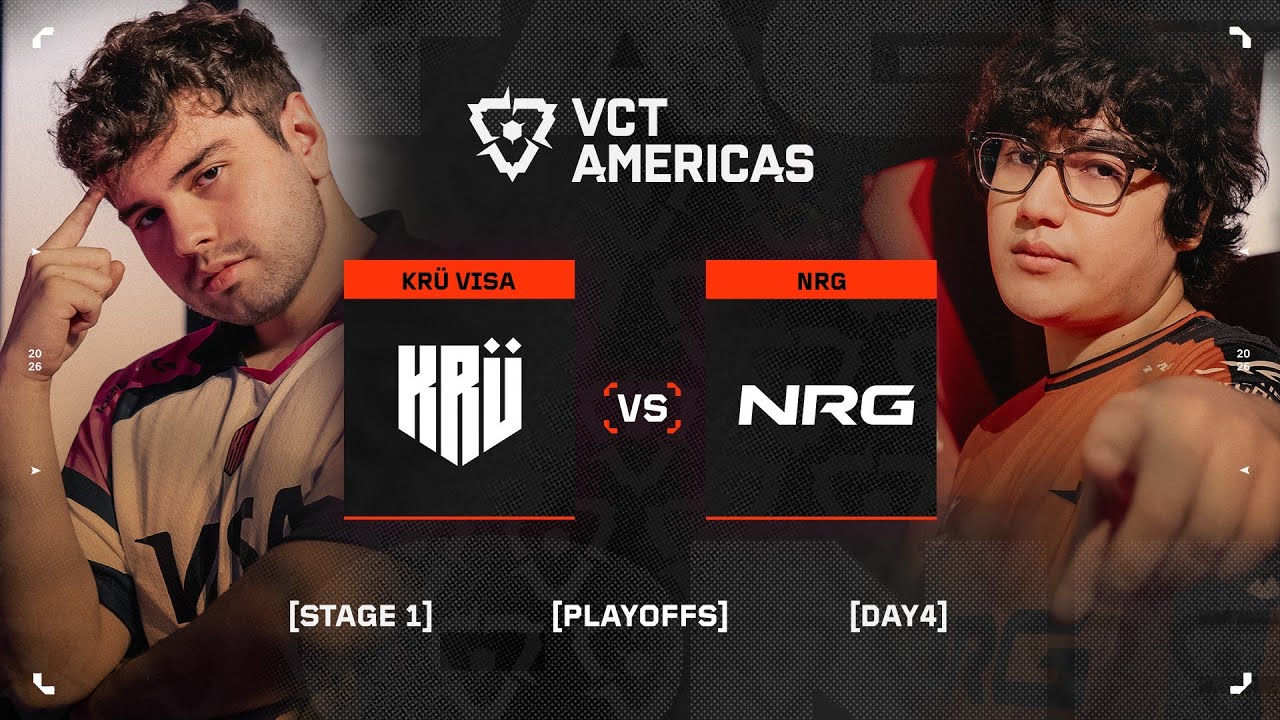 KRU vs. NRG - VCT Americas Stage 1 Playoffs - Day 4