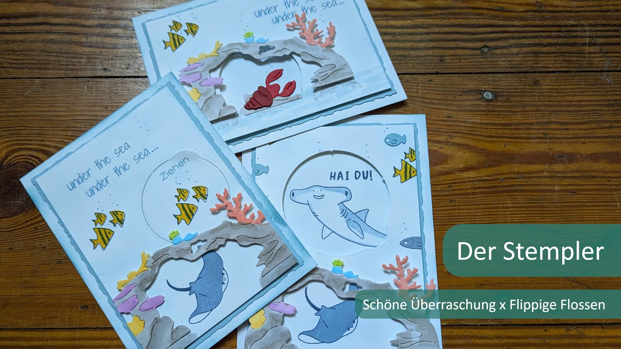 Schöne Überraschung x Flippige Flossen | Der Stempler ~ Stampin Up!