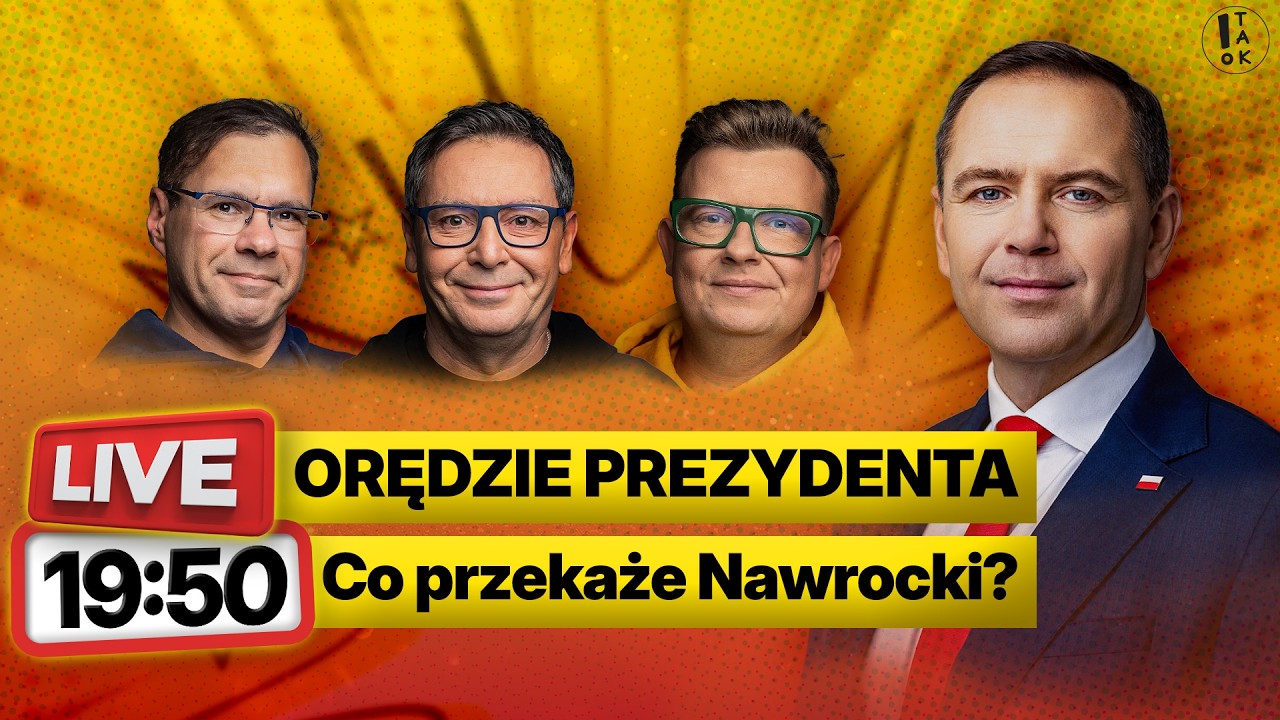 NA ŻYWO | ORĘDZIE PREZYDENTA | Co przekaże Karol Nawrocki?