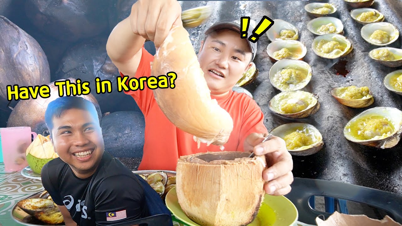 Mouthwatering Grilled Seafood Lokan Bakar Best Malaysia Street Food
