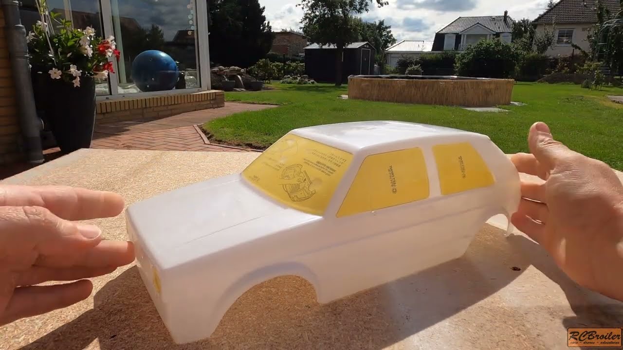 Tamiya RC Golf 2 GTI Rally Lack & Sticker # 164
