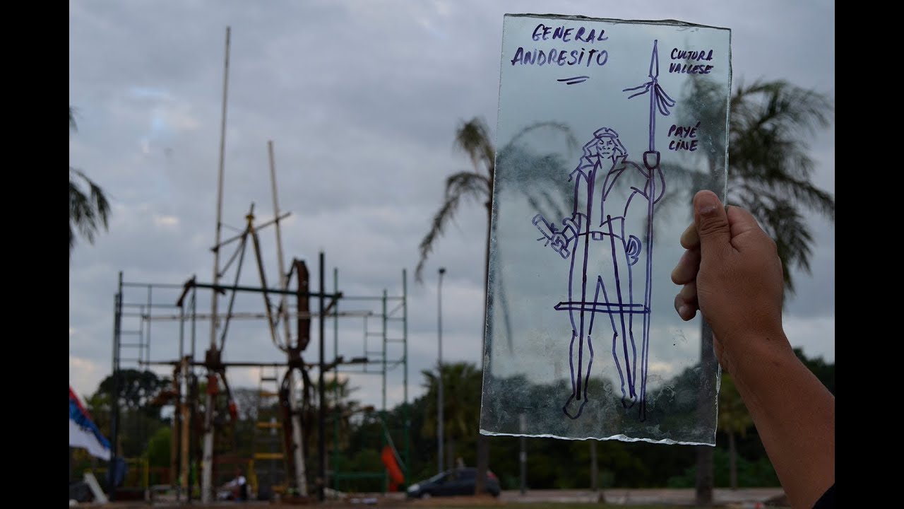 COMENZ&Oacute; LA CONSTRUCCION DE LA FIGURA CENTRAL EN EL MONUMENTO A ANDRESITO GUACURAR&Iacute; NOTAS A CULTURA