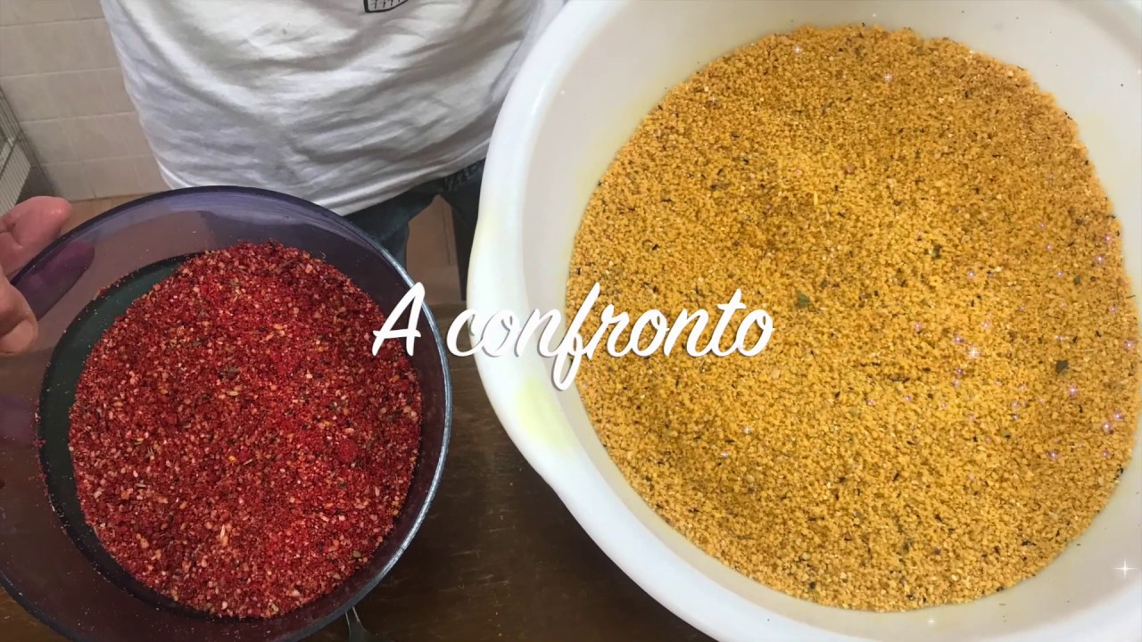 Le pastonate e il colorante