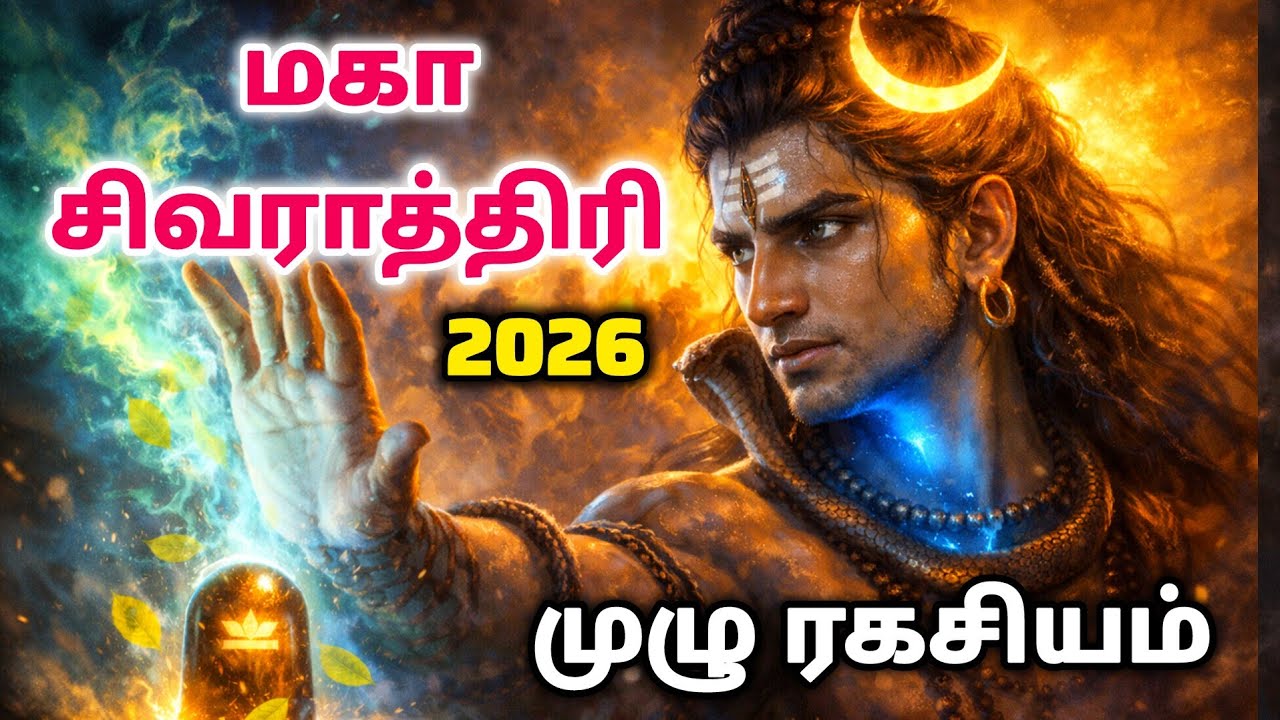 சிவன் விஷம் குடிக்கவில்லை என்றால்!உலகம் அழிந்திருக்கும்… | Mahasivaratri Special 2026