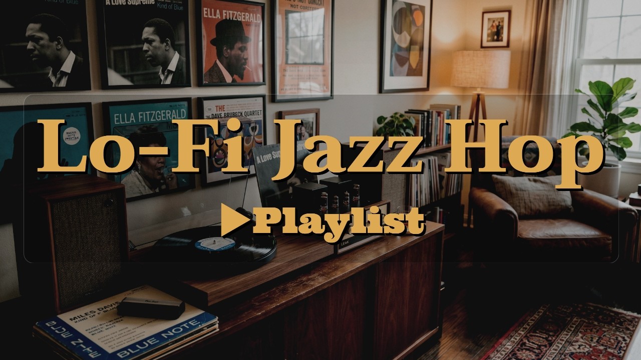 [▶Lo-Fi Jazz Hop]  Warm Smoky Lounge Mood for Gentle Focus