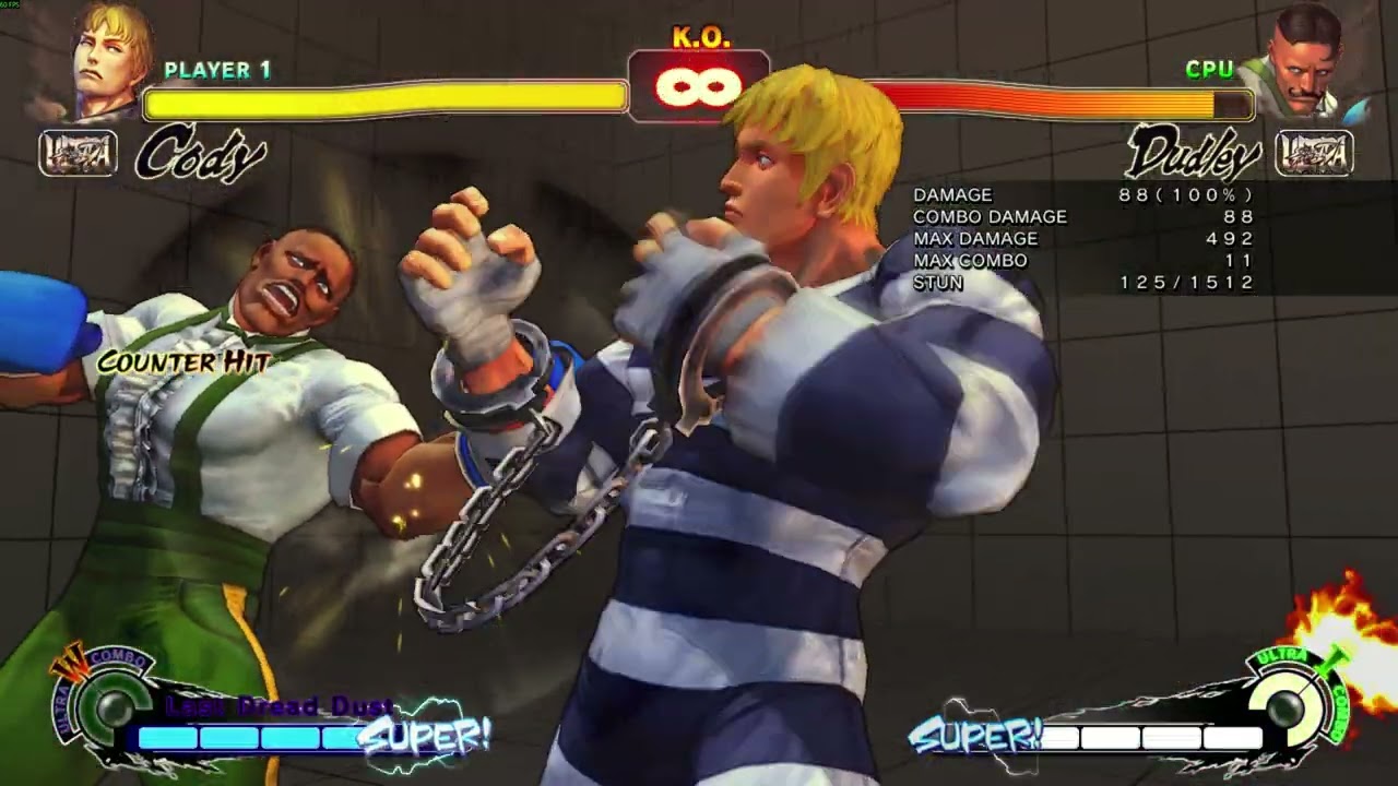Cody Street Fighter USF4 Breakdown 2025