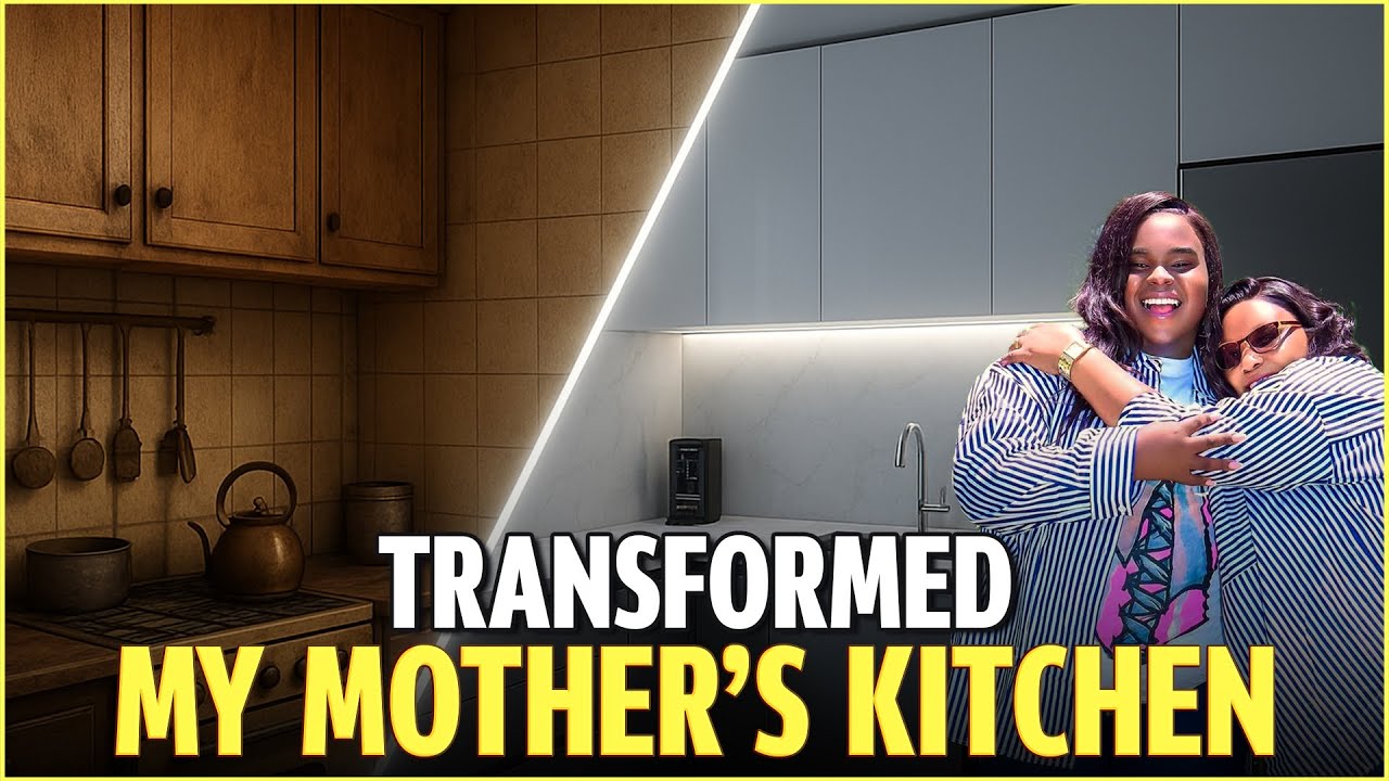 MOST BEAUTIFUL TRANSFORMATION 🔥❤️TRANSFORMING MY MOTHERS KITCHEN TO HER DREAM KITCHEN💯