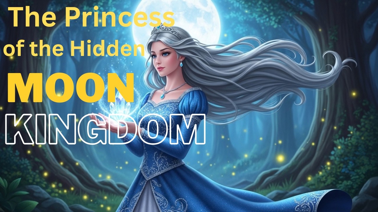 The Princess of the Hidden Moon Kingdom  | Magical Fairy Tale Story