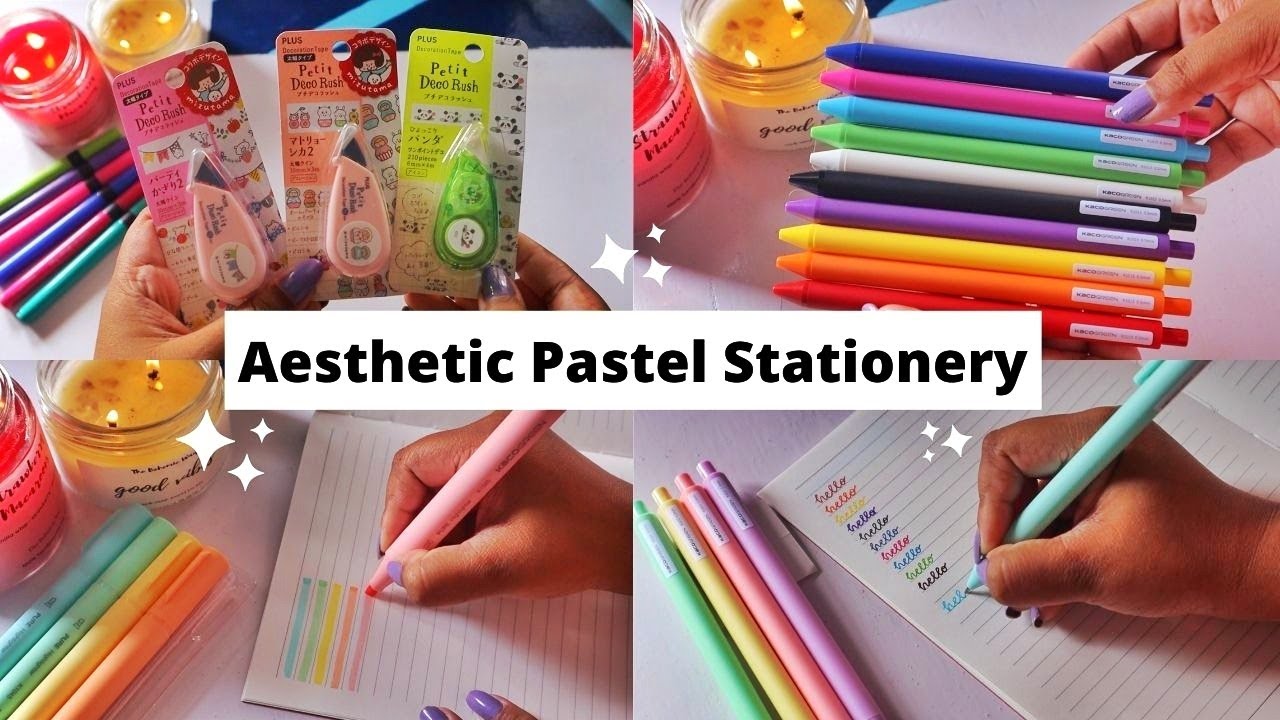 AFFORDABLE JAPANESE & PASTEL STATIONERY STARTING RS.99 ONLY!